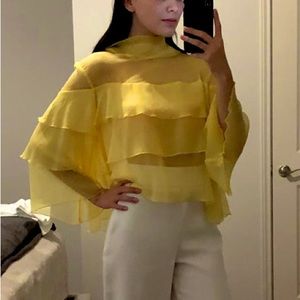 Nasty gal ruffle top